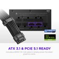 thumbnail image 4 of NZXT C850 SFX Gold - 850W SFX ATX 3.1 - 80 Plus Gold, Cybenetics Platinum - Fully Modular, 4 of 9