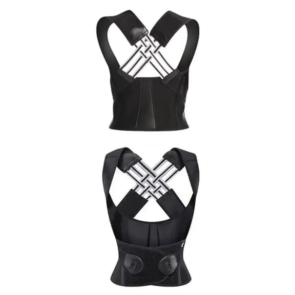 Posture Back Brace Adjustable Back Support Strap to Men and Women Prevent Spinal Distortion and Hunchback Suitable for Exercise