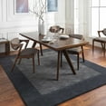 thumbnail image 2 of Hauteloom Talmage Wool Living Room, Bedroom Area Rug - Solid & Border - Gray, Black - 6', 2 of 16