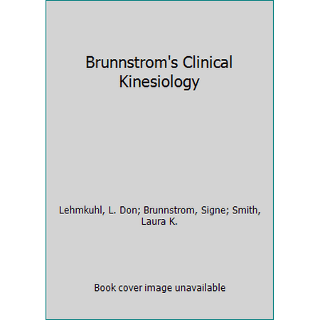 Brunnstrom's Clinical Kinesiology [Hardcover - Used]