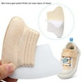 thumbnail image 6 of Heel Cushion Inserts Shoe Pads - Grips Liners for Loose Shoes, Heel Blister Protectors, Big Inserts for Comfort, Soft Microsuede, Anti-Slip, Casual, High-Heels, Leather Shoes, Makeup Organizers, 6 of 7