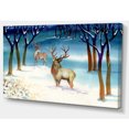 thumbnail image 2 of Amazing Winter Forest with Deer, 2 of 3