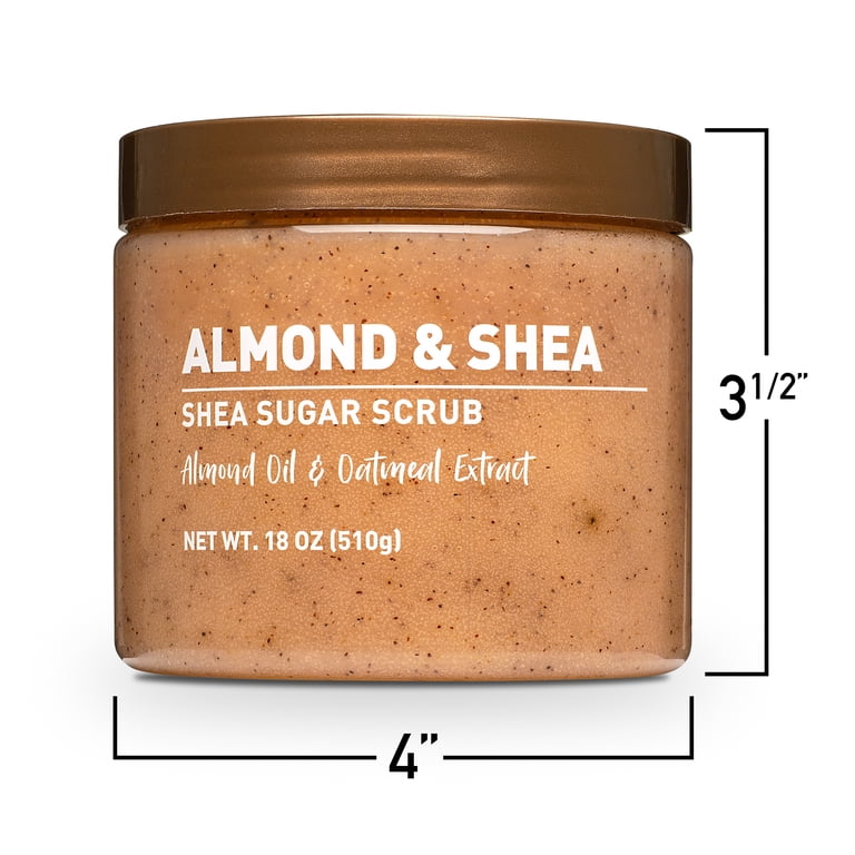 Shea Sugar Scrub, Almond and Shea, 18 oz photo 6