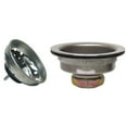 thumbnail image 2 of Builders Shoppe  4.5" Stainless Steel Kitchen Sink Strainer, 2 of 3
