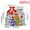 G, variant on Christmas Drawstring Gift Bags Set - 28pcs Colorful Drawstring Foil Bags Featuring Festive Christmas Designs, 9.5x6.3in