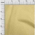 thumbnail image 2 of oneOone Cotton Flex Yellow Fabric Houndstooth Sewing Material Print Fabric By The Yard 40 Inch Wide, 2 of 4