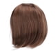 thumbnail image 2 of Peluca de Cabello Corto, Mujer Peluca Corta Marrón Claro Forro Transpirable Para La Vida Diaria, 2 of 7