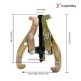 thumbnail image 2 of 1-pack Three-jaw Puller Multifunctional Universal Bearing Puller Removal Tool Triangle Grabber Hand Tool ,Multi-Functional Use, 2 of 7