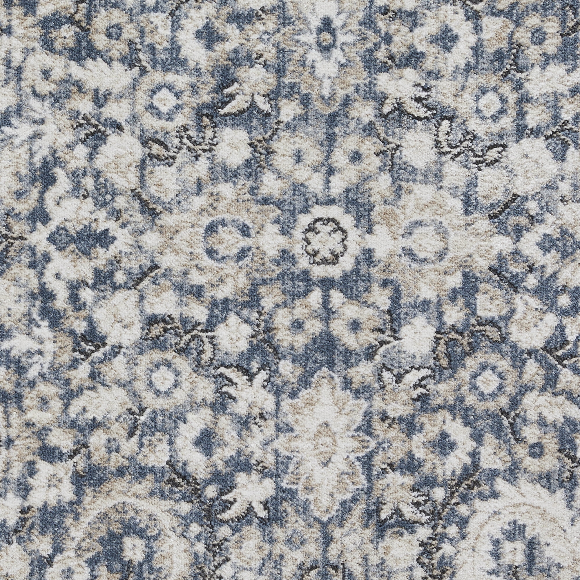 Loomaknoti Kehleigh Otindas 5' x 7' Blue Oriental Indoor Polypropylene Area rug
