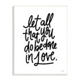 thumbnail image 5 of Stupell Industries Done in Love Romanic Fancy Calligraphy Phrase Wood Wall Art, 13 x 19, Design by House Fenway, 5 of 5