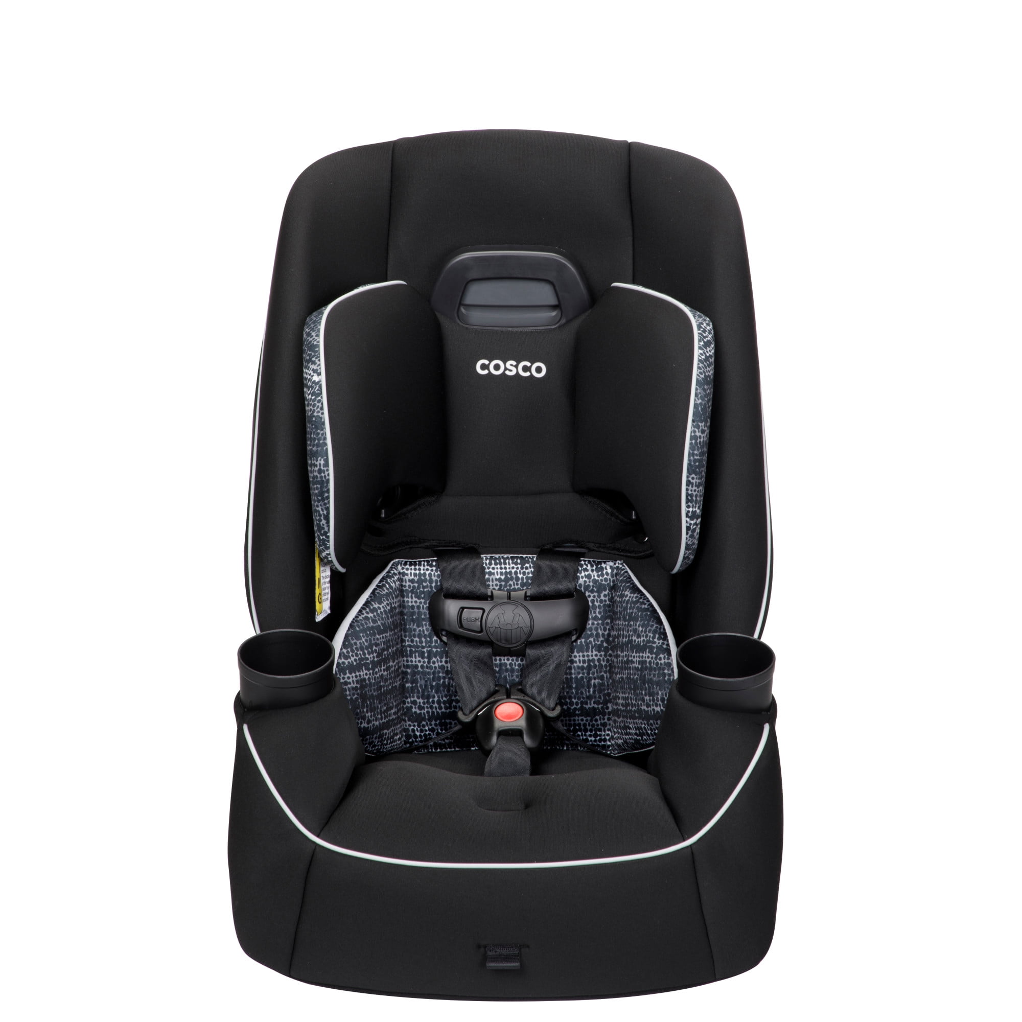 Cosco Kids Easy Elite Slim All-in-One Convertible Car Seat, Black India Ink, Infant & Toddler, Unisex