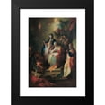 thumbnail image 2 of Franz Anton Maulbertsch 18x24 Black Modern Framed Museum Art Print Titled - The Holy Kinship (Around 1755), 2 of 5