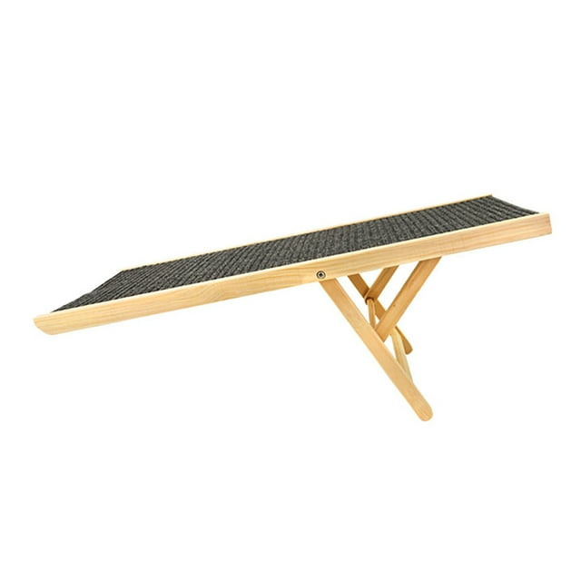 Pet Cat Ladder,Wood Dog Ramp Height Dog Stairs Steps Wood Pet Ramp Striking Appearance