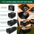 thumbnail image 4 of Cshidworld Car Trunk Organizer - 110L Car Storage Organizer with Built-In Leakproof Car Cooler, Collapsible Trunk Cargo Organizer for Car, SUV, Sedan, with 3 Base Panel, 4 of 7