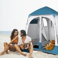 thumbnail image 5 of Portable Pop Up Privacy Shower Tent, Privacy Changing Room Tent, Outdoor Camping Bathroom Toilet Tent, Collapsible Shelter for Emergency – Lightweight & Sturdy, Easy Set Up, Foldable - with Carry Bag, 5 of 8