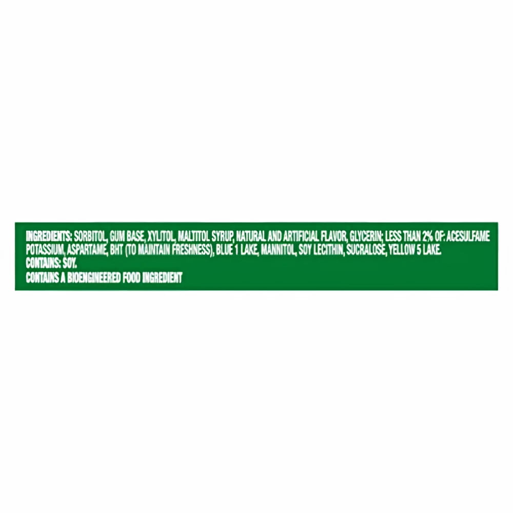Trident Spearmint Gum (Pack of 10)