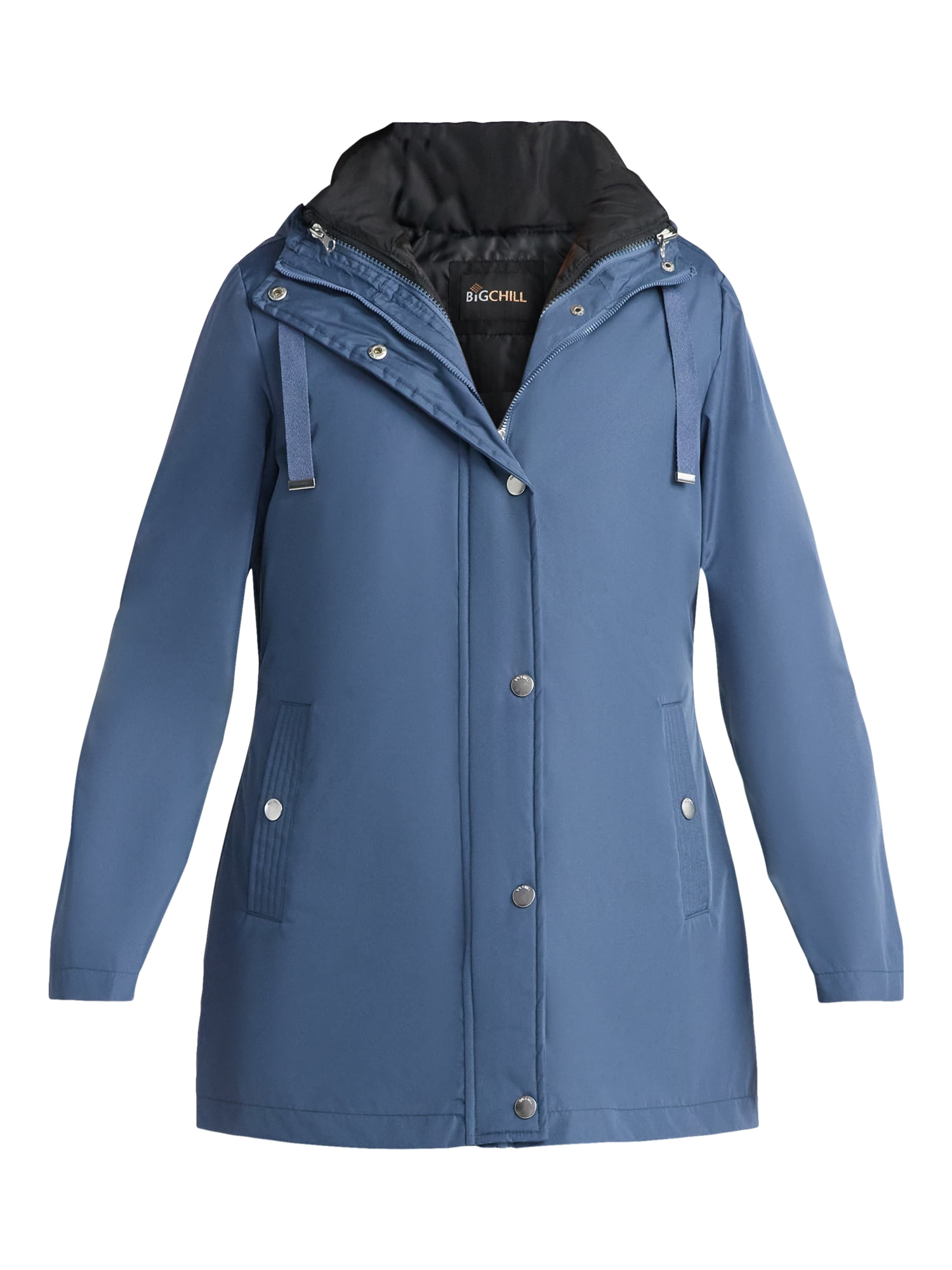 Big Chill Women's and Women's Plus 3 in 1 Systems Jacket with Hood, Sizes S-3X