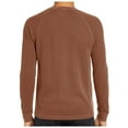 thumbnail image 3 of VJATTWR Men's and Big Men's Crewneck Tee with Long Sleeves,1-Pack, Sizes S, 3 of 7