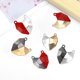 thumbnail image 1 of 6x conector extensor de cierres magnéticos de aleación con forma de corazón de amor, convertidor de cierre de joyería para DIY llavero collar Macarena Broche de joyería, 1 of 8