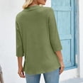 thumbnail image 6 of yillto Womens Summer Cardigan Cover ups 3/4 Sleeve Boho Beach Oversized Open Front Outwear Coverups, 6 of 7