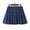 Navy, variant on HOMADLES Girls Uniform Skirt, Girls Skirt Plaid Print Fashion Skirts with Lining Shorts Elastic Waist Stretch Soft Skirt School Uniform Skirt Navy 13 T