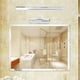 thumbnail image 5 of Lámpara de pared lideró a luz de espejo de acero inoxidable, Ahorro de Energía, adecuado para dormitorios, Baños, pasillos, 5 of 7