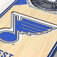 thumbnail image 4 of YouTheFan NHL St. Louis Blues 3D STADIUM BANNER 6X19, 4 of 6