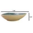 thumbnail image 6 of Set Of 5 Blue River Ao Nagashi Appetizer Salad Triangular Deep Serving Plates, 6 of 9