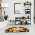 thumbnail image 4 of Halloween Decorations Cute Easter Bunny Semi Circular Doormat For Home Entrance Non Slip And Stain For Hallway And Doorway, 4 of 7