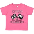 thumbnail image 3 of Inktastic I Love Racing Rally Flags Girls Girls Toddler T-Shirt, 3 of 5