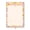 Midsize, variant on 1 PACK MAGNETIC NOTEPADS FOR REFRIGERATOR-Floral Memo Pad, To Do List, 70 Sheets, 4.25x8.5, Orange Flower Notepad, Stationery Gift for Her, Office List Pad, Cute Writing Pad
