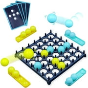 Bounce Off Game Connect 4, Ping Pong Challenge Game, Bouncing Ball Game Activate Ball Game Desktop Bouncing Ball Toys Interactive Board Game for Home Family Party Kid Birthday Gift