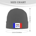thumbnail image 3 of ZICANCN Iowa State Seal Flag Knit Beanie Hat , Winter Cap Soft Warm Classic Hats for Men Women Deep Heather, 3 of 8