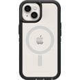 thumbnail image 1 of OtterBox Defender Series Pro XT Clear Case for Apple iPhone 14 and iPhone 13 - Black Crystal, 1 of 6