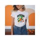 thumbnail image 2 of Playera Blusa De Naranjas Los Angeles California – Estilo Cítrico con Vibras del Oeste Color Blanco Talla Grande Marca Emil SaEs, 2 of 4