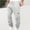 White, variant on Dxzfnsa Mens Casual Comfy Pants Men Fashion Solid Color Joggers Sports Pants Drawstring Elastic Waist Sweatpants with Pockets Fall Athletic Outdoor Long Pants