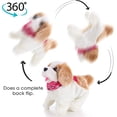 thumbnail image 2 of Liberty Imports Flip Over Puppy - Pequeño perro mecánico que salta con pilas - Juguete volteador que da volteretas, camina, se sienta, ladra para niños pequeños y niños, 2 of 5