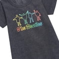 thumbnail image 2 of Neon The Beatles - Girls Short Sleeve Fleece Dress, 2 of 5