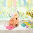 thumbnail image 4 of HAOANPlush Bunny Easter Toys for Kids Walking Bunny Toys for Kids with Remote Control Leash  Plush Electronic Pets Bunny Interactive Bunny Interactive Bunny with Sounds Easter Eggs with P, 4 of 8