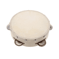 thumbnail image 3 of 3pcs 6In Hand Held Tambourine Drum Bell Metal Jingles Percussion Musical Toy for KTV Party Kids Games,3 x Tambourine,As shown, 3 of 4