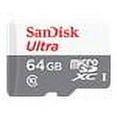 thumbnail image 2 of SanDisk Ultra - Flash memory card (microSDXC to SD adapter included) - 64 GB - UHS Class 1 / Class10 - microSDXC UHS-I, 2 of 2