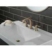 Delta Lahara Two-Handle Widespread Bathroom Faucet - 3538-CZMPU-DST - Champagne Bronze