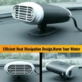 thumbnail image 6 of Car Heater 12V 150W Portable Car Heater, 2 in 1 Car Heating and Cooling Fan,Car Windshield Defroster Demister, 6 of 6