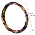 thumbnail image 4 of Shivering 14.5 Inch Printing PVC Leather Auto Accessories Steering Wheel Covers Car Wheel Cover Steering Wheel Cover, 4 of 6