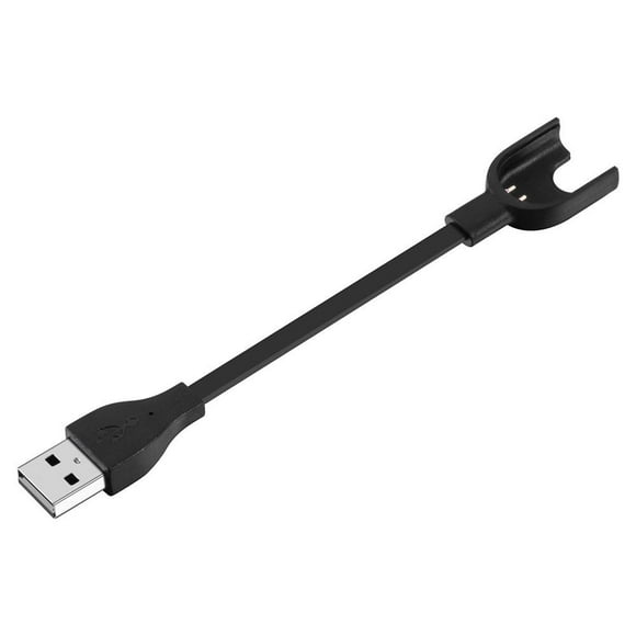 Peggybuy 15cm USB Charger Charging Data Cable Adapter Cord Wire for Xiaomi Mi Band 3