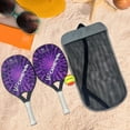 thumbnail image 3 of 1 Pair Beach Tennis Rackets with Bag Shock Absorption Beach Tennis Paddles for Child Beach Tennis Racquet for Park Outdoor, 3 of 7