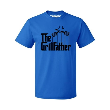 The Grillfather Funny Father s Day Gift Men s T-shirt Royal 3XL