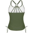 thumbnail image 3 of ORUYROP Haut de Maillot de Bain Tankini pour Femmes Uniquement Hauts de Tankini Sans Bas, 3 of 6