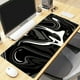 thumbnail image 3 of Alfombrilla de ratón para ordenador Gamer Strata Liquid Mousepad 900x400 XXL, alfombrilla grande para ratón en blanco y negro, alfombra para escritorio de PC, alfombrilla para teclado, 3 of 5