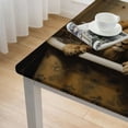thumbnail image 5 of Awypu Majestic Lion Square Tablecloth 100% Polyester Fiber 40*40, 5 of 8